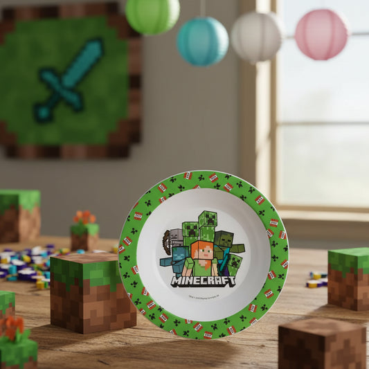 (Précommande) Assiette creuse Minecraft