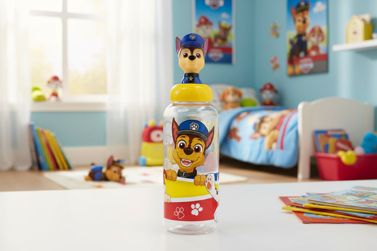 (Précommande) Bouteille avec figurine 3D Pat Patrouille 560ml
