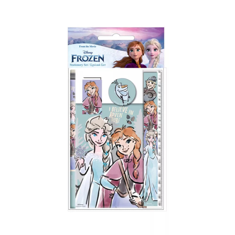 (Précommande) Ensemble de papeterie Reine des neiges 5 pièces