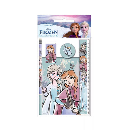 (Précommande) Ensemble de papeterie Reine des neiges 5 pièces