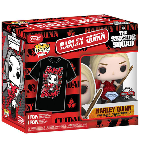 Coffret de figurines Harley Quinn POP & Tee DC Comics Suicide Squad