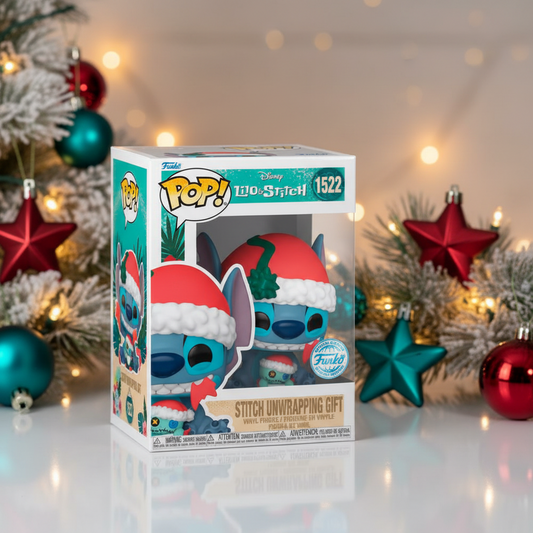 (Précommande) Figurine POP Disney Lilo & Stitch - Cadeau de déballage Stitch