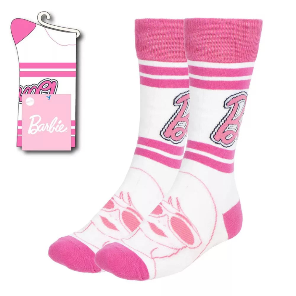 Chaussettes hautes pour femmes Barbie 36/43