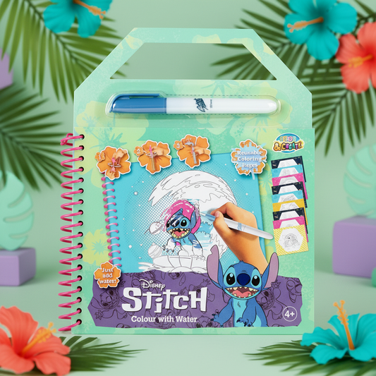 Le livre magique de peinture à l'eau de Stitch Disney