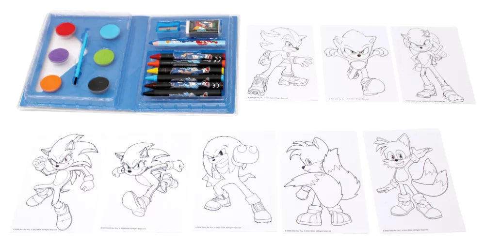 Mini coffret artistique Sonic