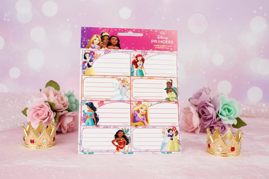(Précommande) Lot de 16 étiquettes Princesses