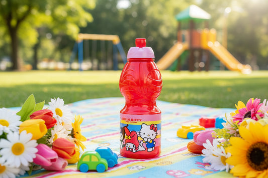 (Précommande) Bouteille de sport en plastique Hello Kitty et ses amis 400 ml