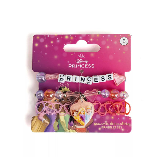 (Précommande) Ensemble de 3 bracelets Disney Princesses