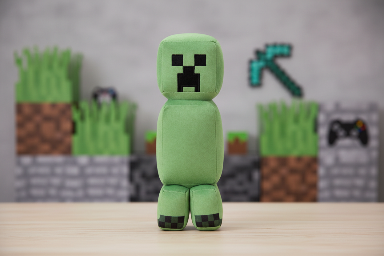 (Précommande) Peluche Creeper Minecraft 30 cm