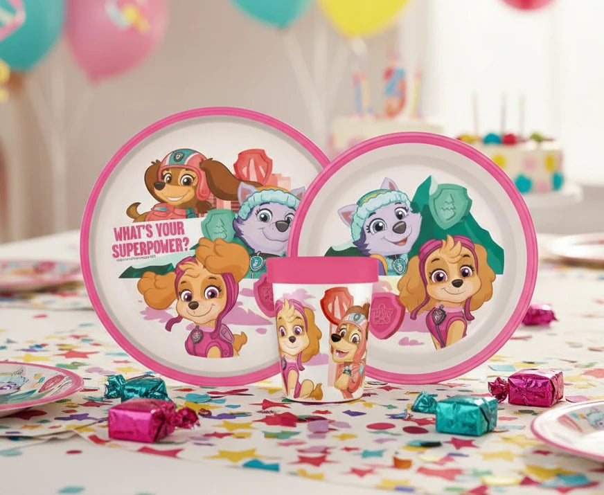 (Précommande) Service de table antidérapant Disney Pat patrouille