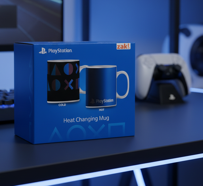 (Précommande) Mug Playstation thermo-réactif 325 ml