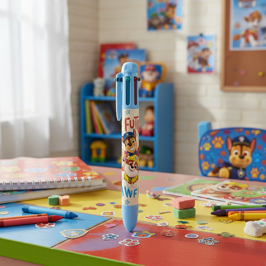 (Précommande) Stylo 6 couleurs Pat Patrouille