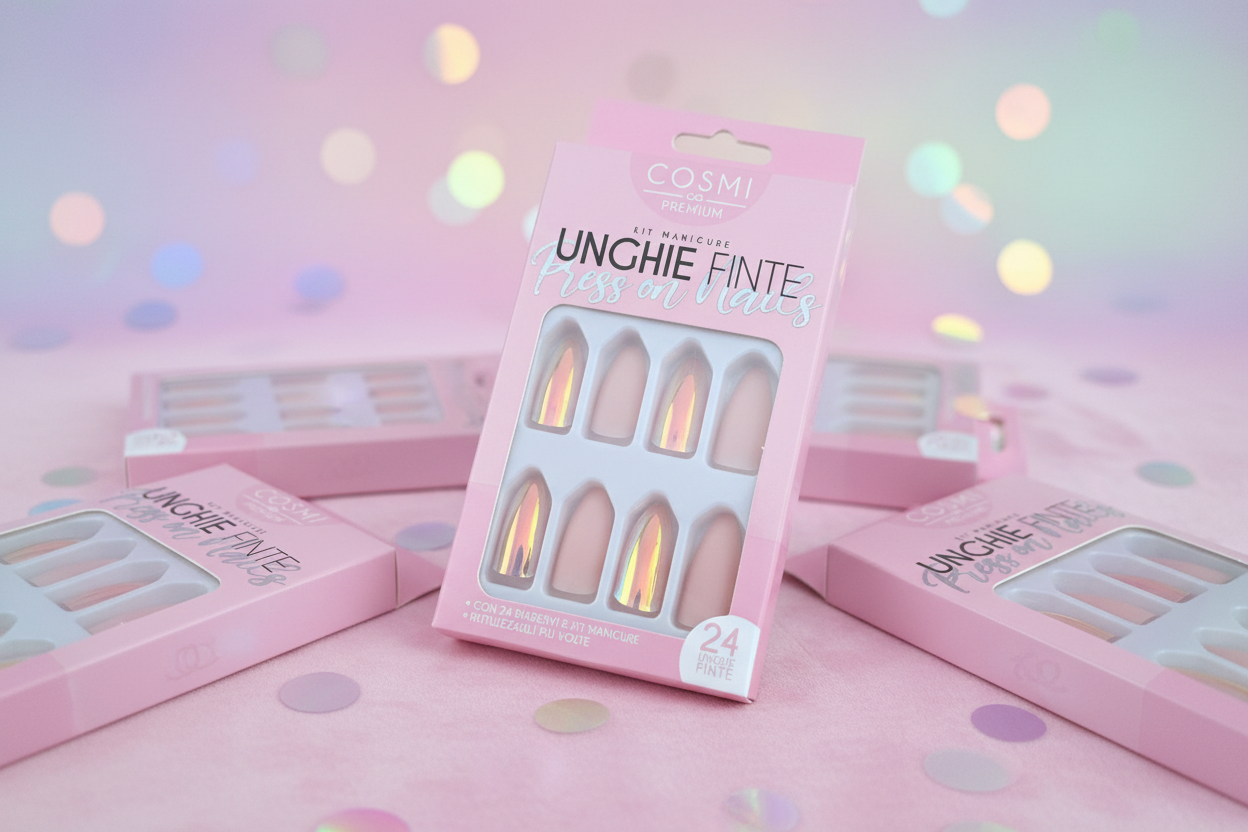 Kit faux ongles adhésifs premium
