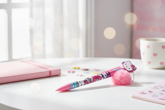(Précommande) Stylo Hello Kitty avec décoration