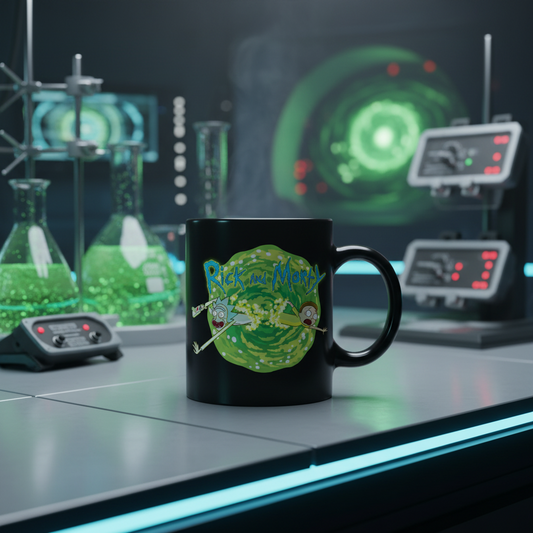 (Précommande) Tasse avec logo Rick et Morty