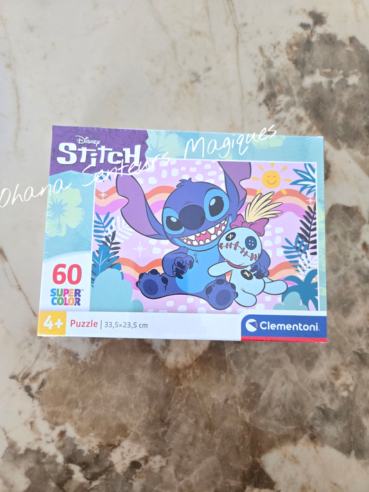 Puzzle 60 pièces - Stitch