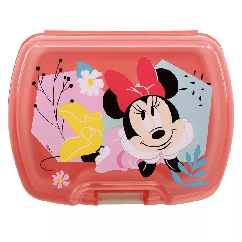 (Précommande) Boîte à sandwich en plastique de qualité supérieure Disney Minnie
