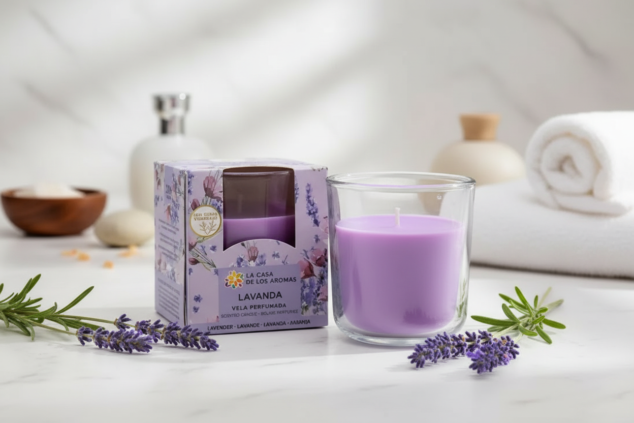 Bougie parfumée - Lavande