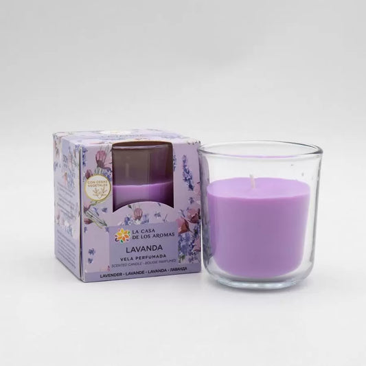 Bougie parfumée lavande 140g