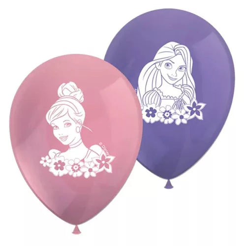 Lot de 8 ballons Princesses
