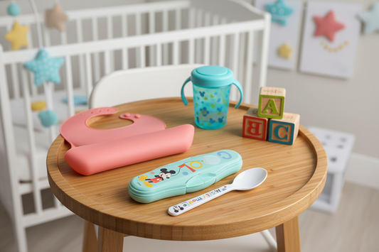 (Précommande) Ensemble de couverts de voyage pour bébé Disney Mickey