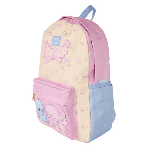 Sac à dos en nylon Stitch & Angel Stitch Disney Loungefly 43 cm