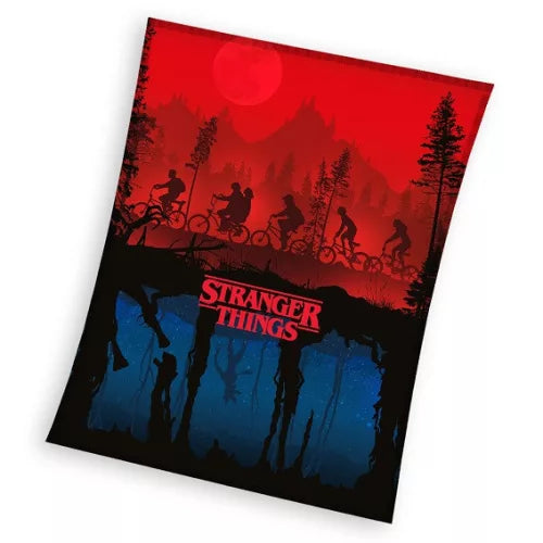 Plaid polaire 100x150cm Stranger Thing