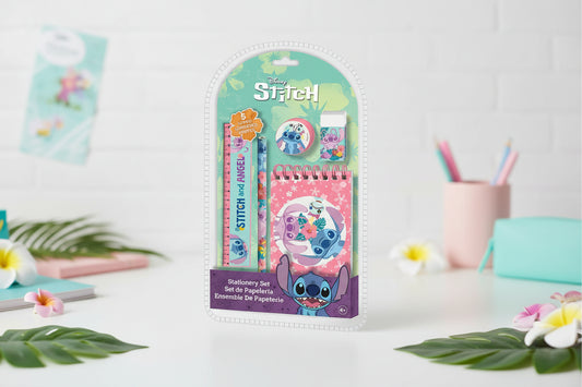 (Précommande) Ensemble de papeterie Disney Lilo et Stitch 5 pièces