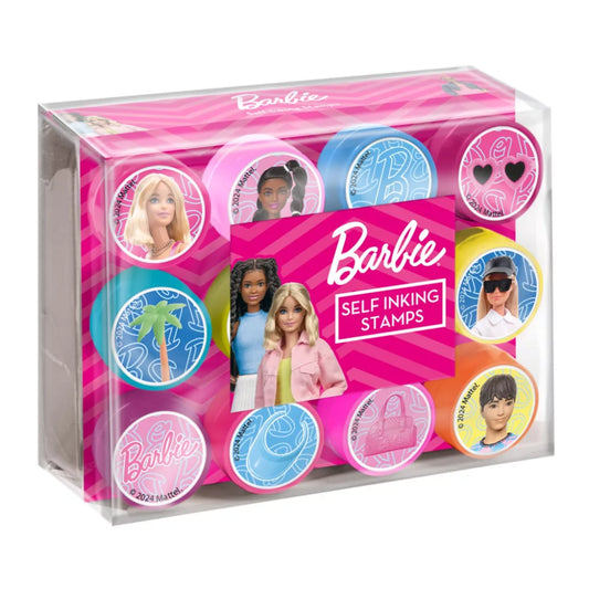 Coffret de tampons Barbie Malibu 12 pièces