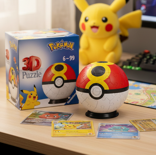 (Précommande) Puzzle 3D Poké Ball Pokémon 54 pièces