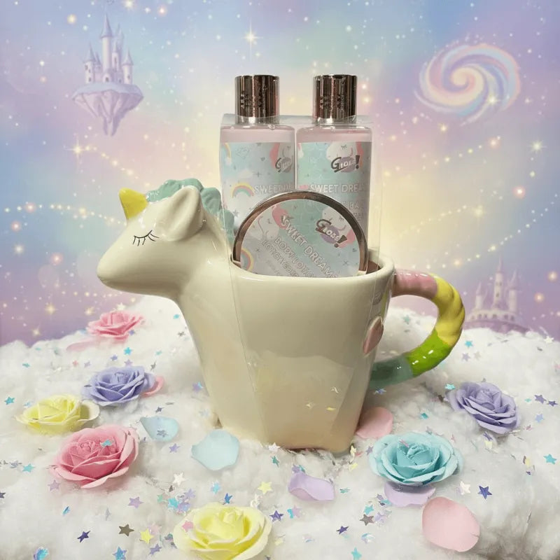Coffret Licorne SWEET DREAMS 4 pièces