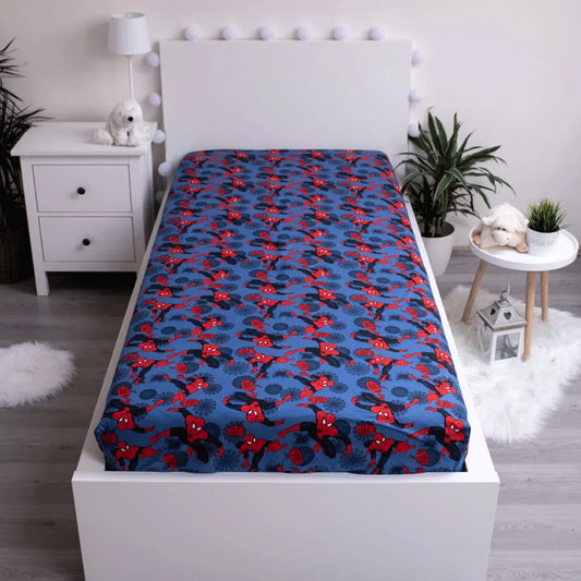 Drap housse 1 personne Spiderman