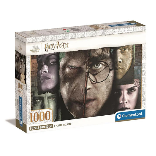 (Précommande) Puzzle compact Harry Potter 1000 pièces + poster inclus Clementoni