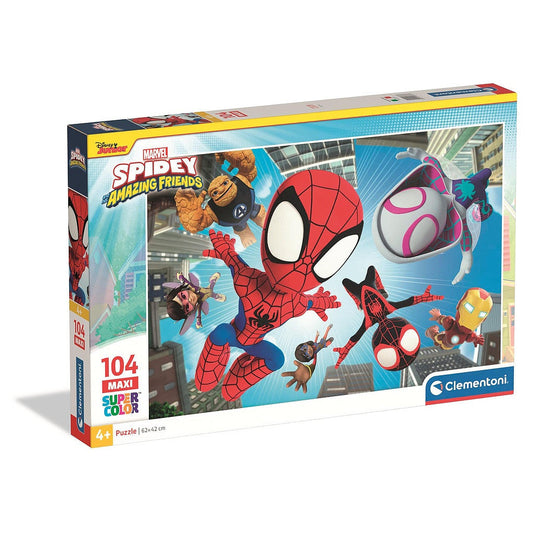 (Précommande) Puzzle maxi Spiderman Spidey 104 pièces Clementoni