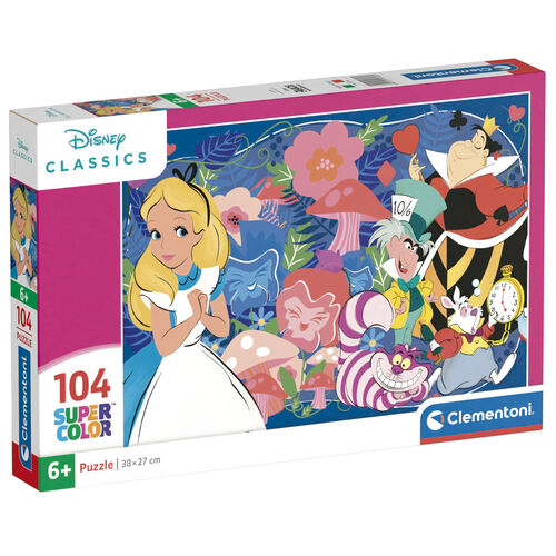 (Précommande) Puzzle Disney Alice au pays des merveilles 104 pièces