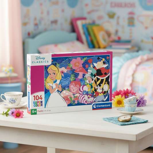 (Précommande) Puzzle Disney Alice au pays des merveilles 104 pièces