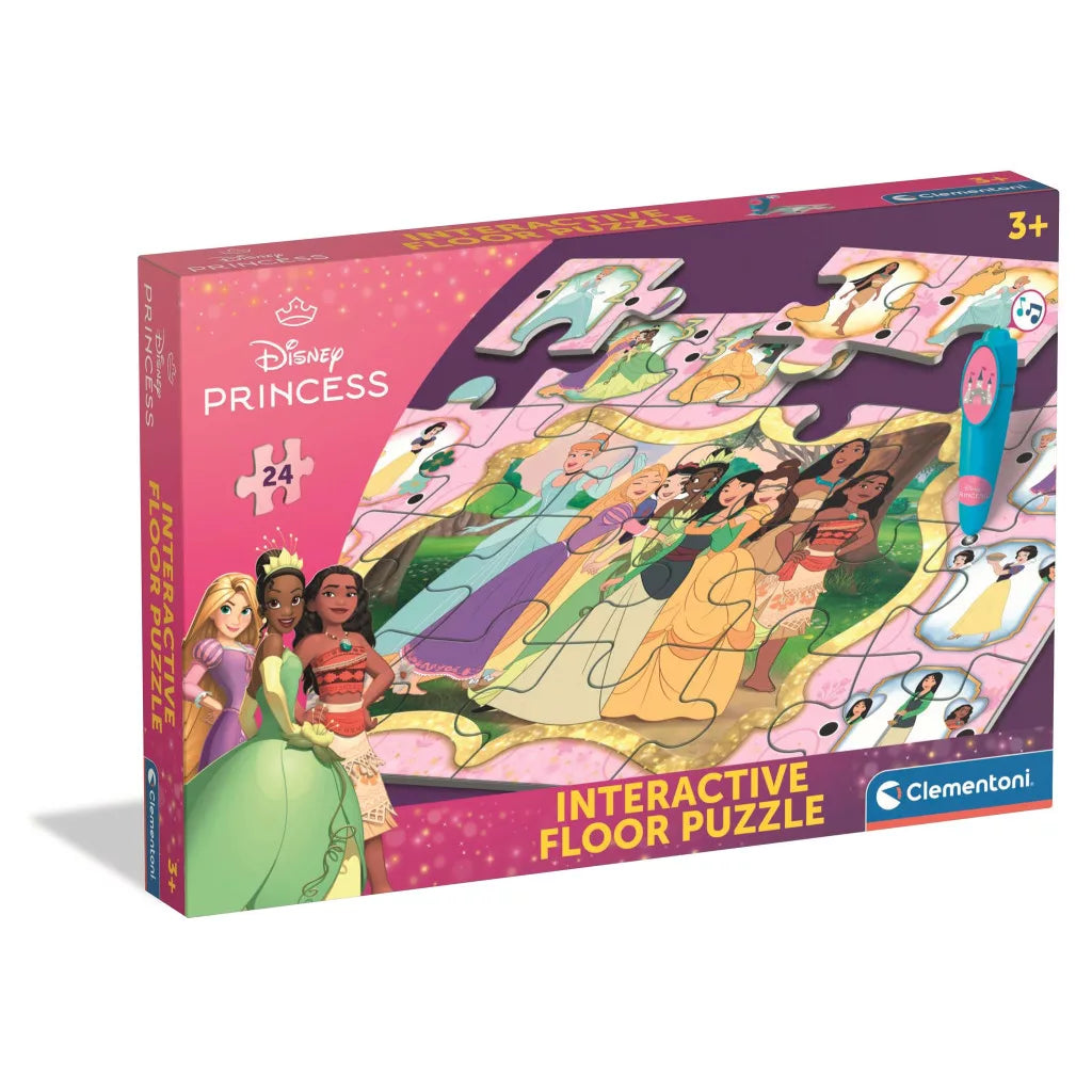 (Précommande) Puzzle interactif de 24 pièces Princesses Clementoni