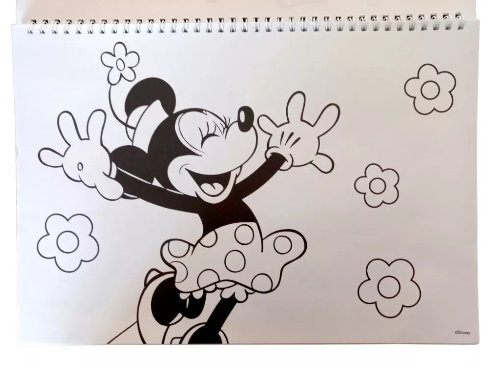 (Précommande) Carnet de croquis à spirale A/4 Minnie