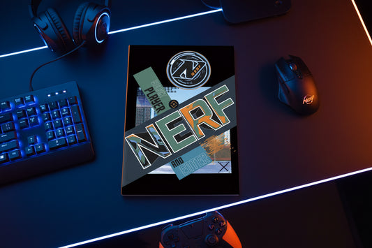 (Précommande) Carnet de notes ligné Nerf