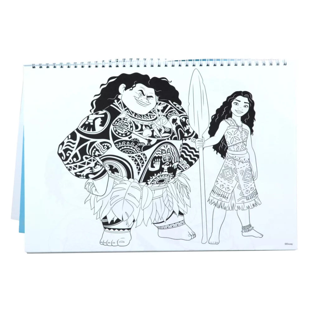 (Précommande) Carnet de croquis à spirale A/4 Vaïana