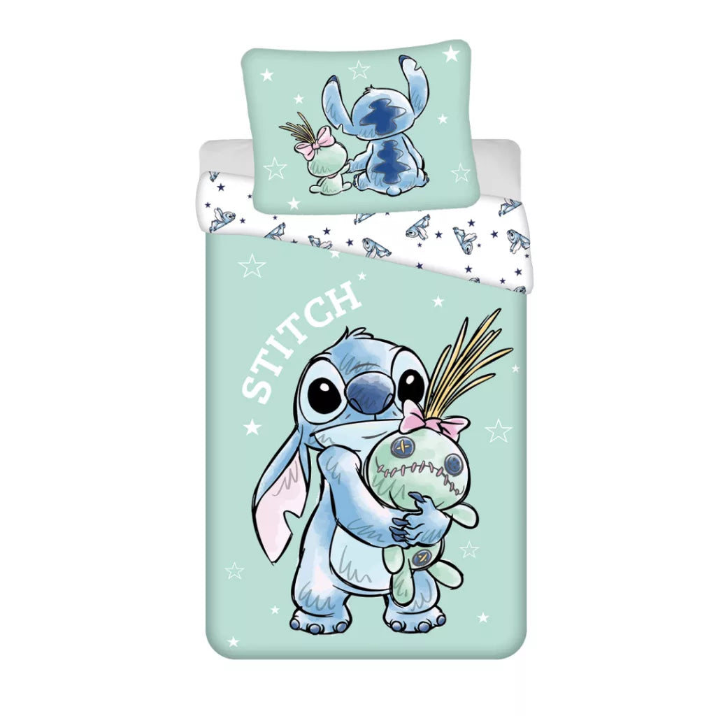 (Précommande)Parure de lit 1 personne Stitch