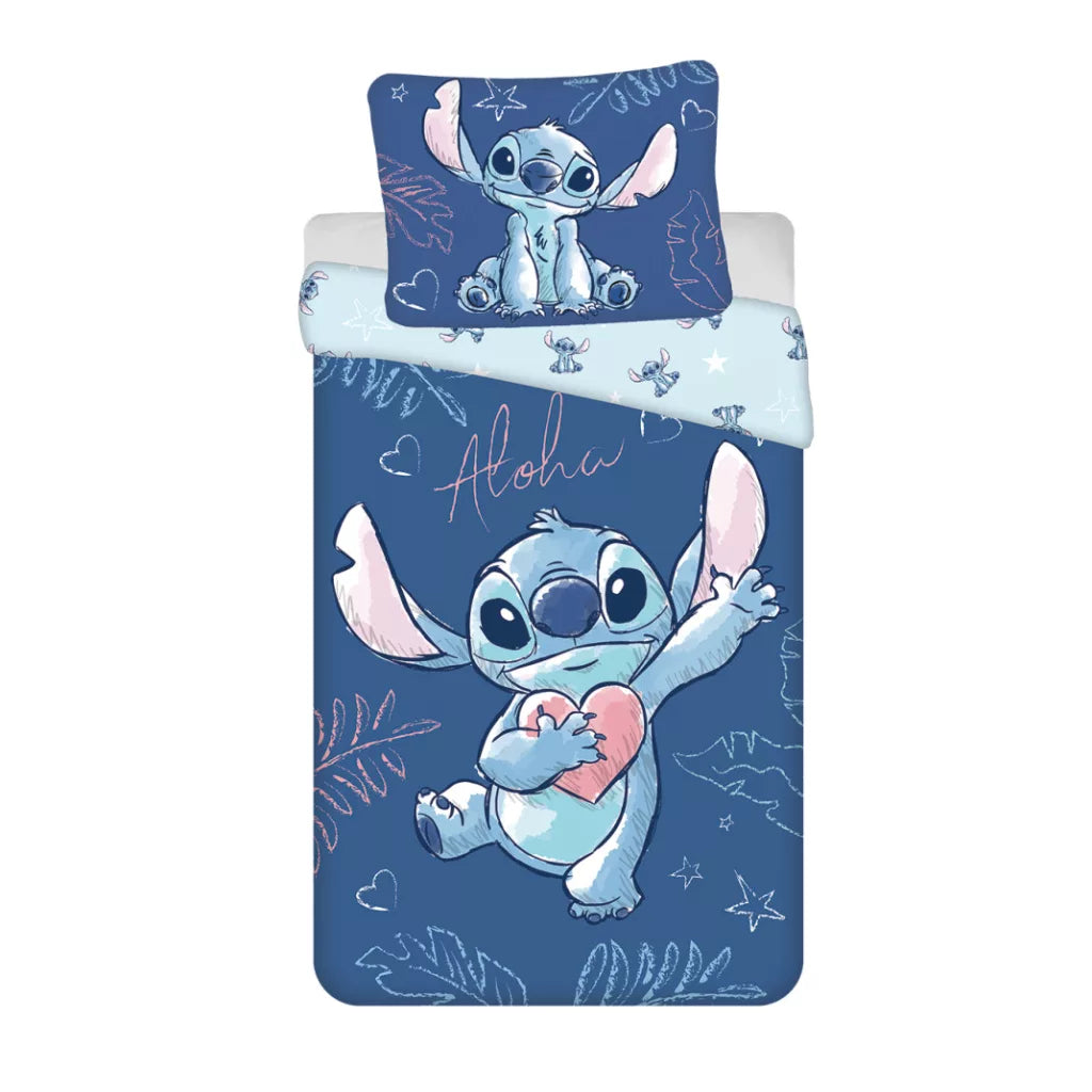 (Précommande)Parure de lit 1 personne Stitch