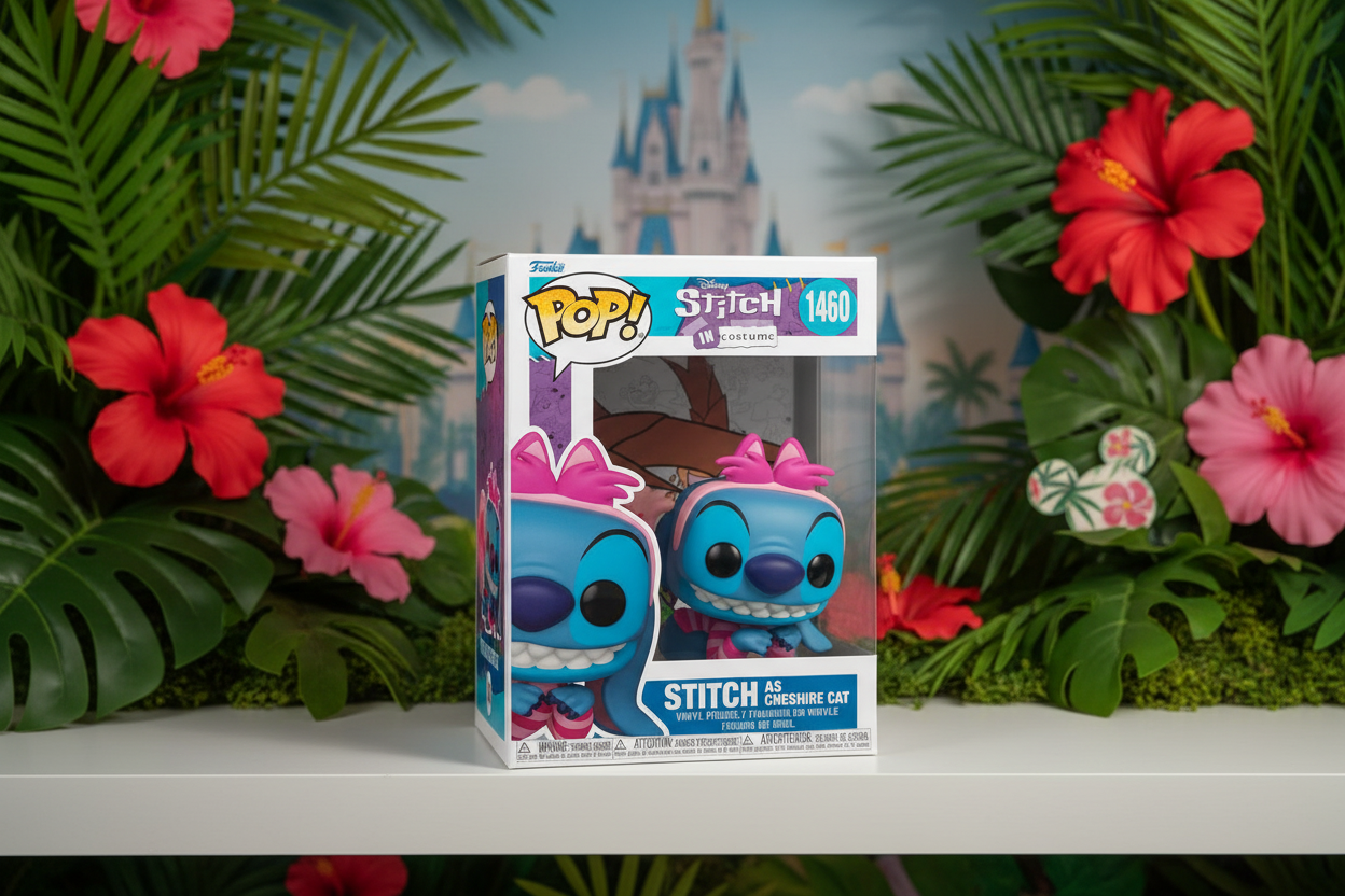 (Précommande) Figurine POP Disney Stitch en Chat du Cheshire