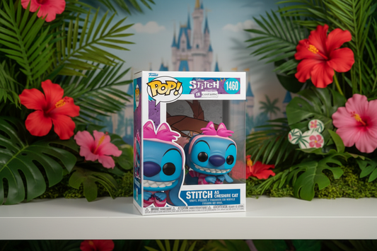 (Précommande) Figurine POP Disney Stitch en Chat du Cheshire