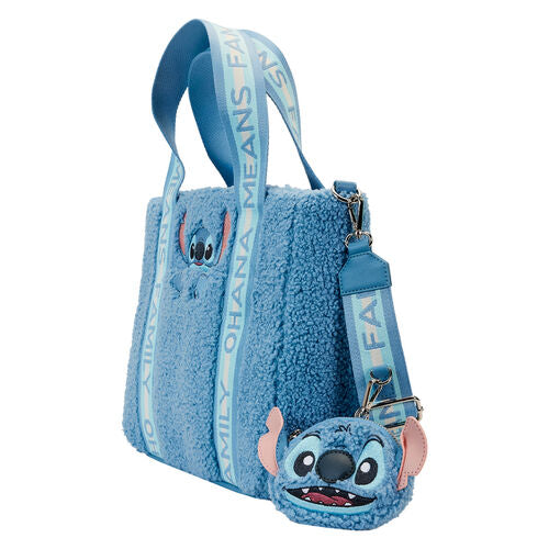 Sac en peluche + porte-monnaie Stitch Disney Loungefly