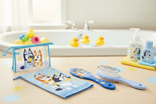 (Précommande) Trousse de toilette + accessoires Bluey