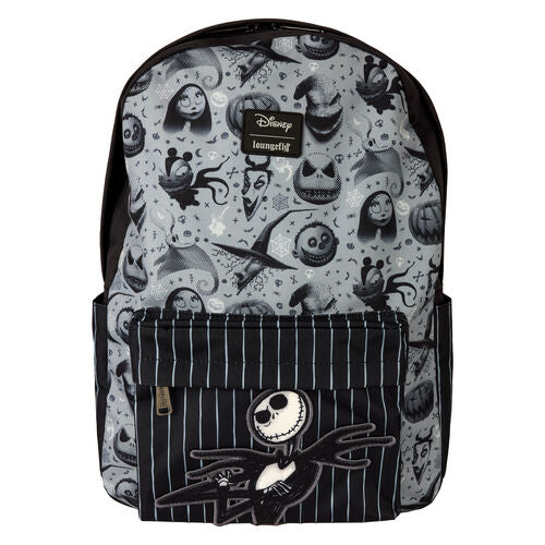 Sac à dos en nylon Disney Loungefly L'Étrange Noël de Monsieur Jack 43 cm