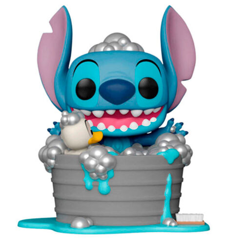 Figurine POP Deluxe Disney Lilo & Stitch - Stitch dans la baignoire en exclusivité