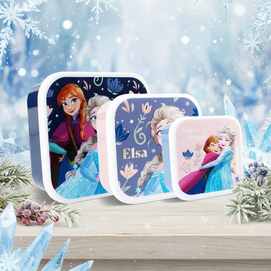 Lot boîtes à gouter - Reine des neiges