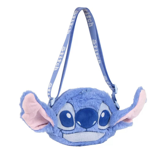 Sac à  bandoulière en peluche Stitch